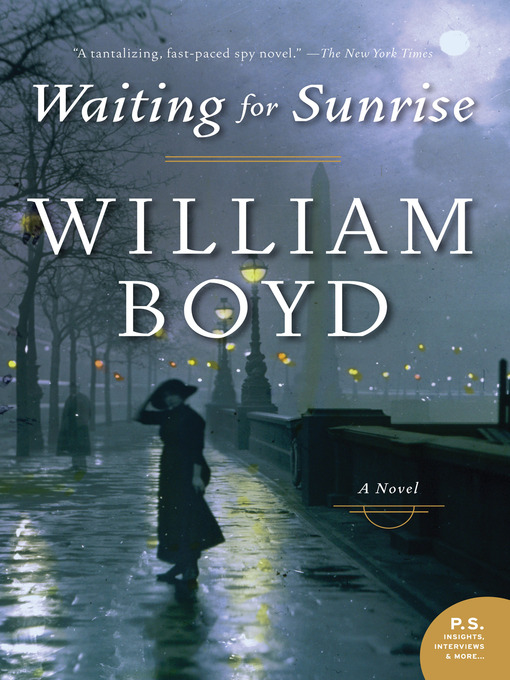 Title details for Waiting For Sunrise by William Boyd - Wait list